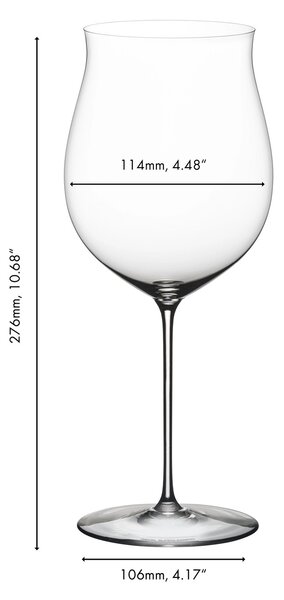Sklenice RIEDEL Superleggero Burgundy Grand Cru 1022 ml, 1 křišťálová sklenice 6425/16