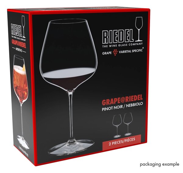 Sklenice RIEDEL GRAPE Pinot Noir/Nebbiolo/Aperitivo 750 ml, 2 ks křišťálových sklenic 6424/07
