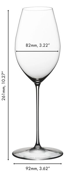 Sklenice RIEDEL Superleggero Sauvignon Blanc 400 ml, 1 křišťálová sklenice 6425/33
