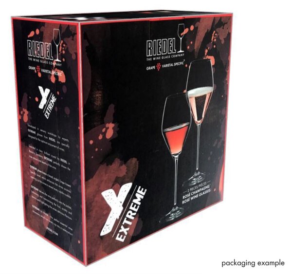 Sklenice RIEDEL Extreme Rosé/Champagne 322 ml, 2 ks křišťálových sklenic 4441/55
