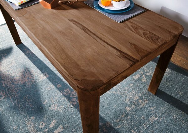 MONTREAL Jídelní stůl Palisandr 80x80x76, mořený, třešeň