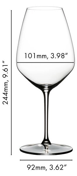 Sklenice RIEDEL Extreme Shiraz 709 ml, 2 ks křišťálových sklenic 4441/32