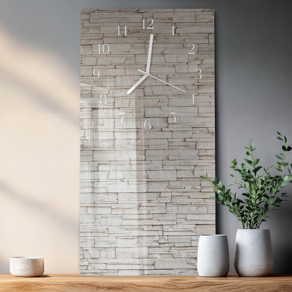 Skleněné hodiny vertikální Slínek zsppb-30x60-00085555