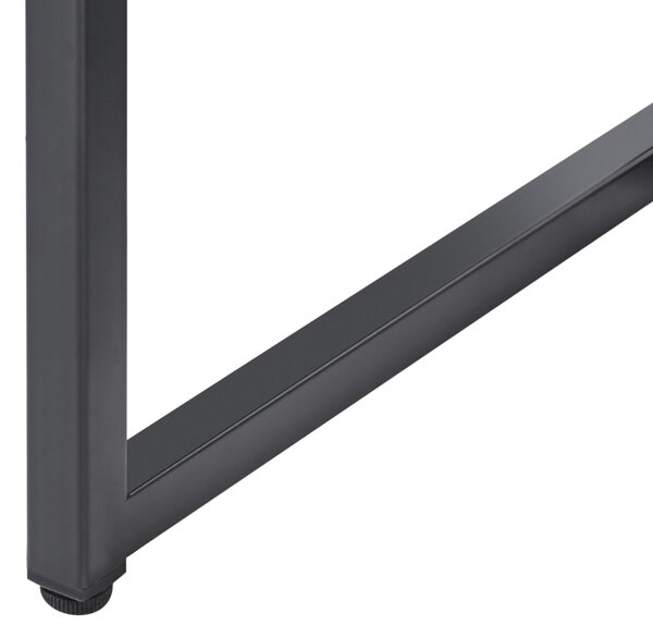 Pracovní stůl HARJO Černá 100 cm 50 cm s úložným prostorem