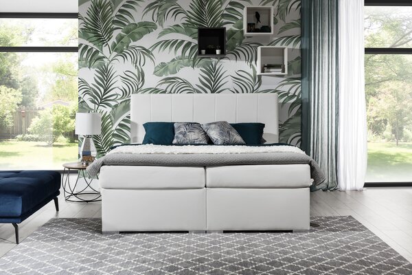 Manželská postel BOLERO Boxspring | 180 x 200 cm Bolero barva: Sawana 21, Bolero rozměr: 180x200 cm