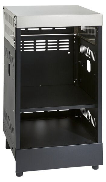 Kingstone Quad Kuchyňský modul pro ledničku, 50,5 × 55,3 × 91,3 cm, ocel