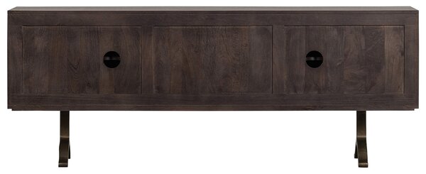 Příborník wardo 180 x 40 cm hnědý