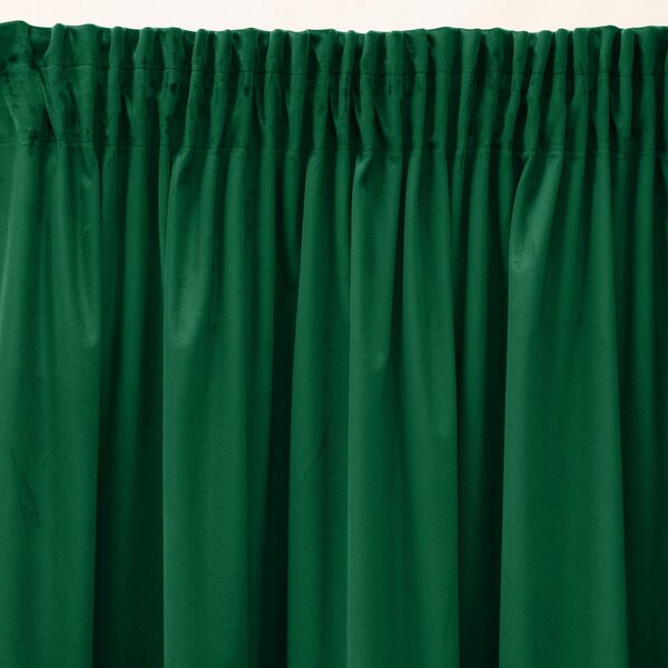 ZATEMŇOVACÍ ZÁVĚS NA PÁSCE PIERRE CARDIN SIBEL 140X270 CM TMAVĚZELENÁ