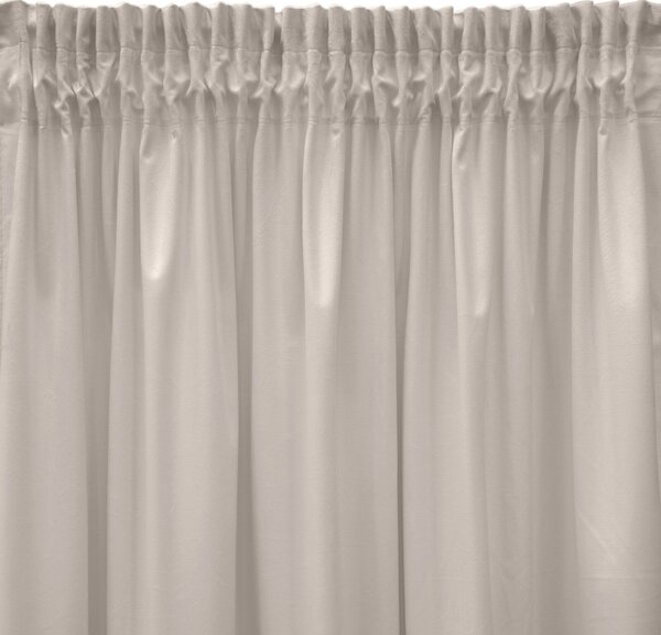 ZATEMŇOVACÍ ZÁVĚS NA PÁSCE PIERRE CARDIN SIBEL 140X270 CM STŘÍBRNÁ