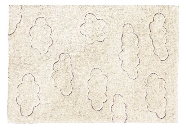 Pratelný koberec cloudio 130 x 90 cm béžový