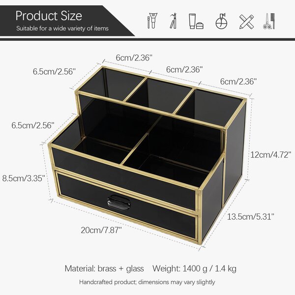 Omgoods – Multifunkční organizér na make-up se zásuvkami