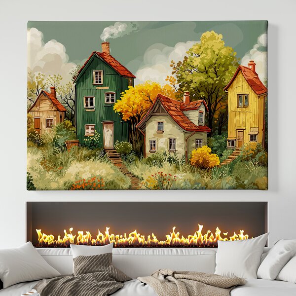 Obraz na plátně - Na Lipovém vršku FeelHappy.cz Velikost obrazu (šířka x výška): 60 x 40 cm
