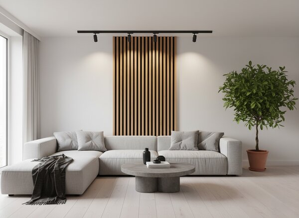 Horve Akustický panel 270x2750 mm - TRAPEZ dub villa