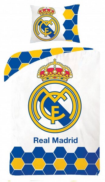 HALANTEX Povlečení FC Real Madrid HX13 - 140x200, 70x90, 100% bavlna