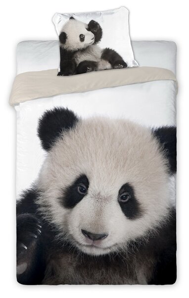 Faro Povlečení Panda - 140x200, 70x90, 100% bavlna