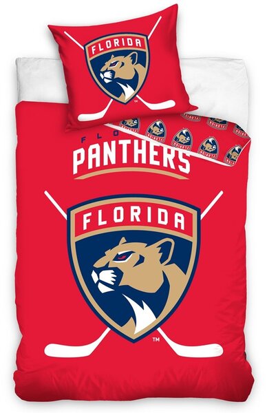 Povlečení NHL Florida Panthers 140x200, 70x90, 100% bavlna