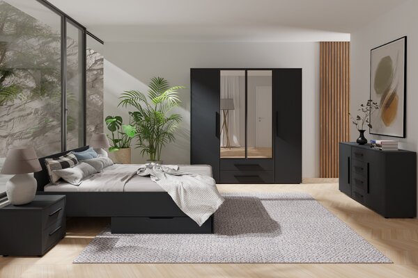 GiB Meble Šuplík pod postel MAXIONE MX-07 Barva: Matná černá