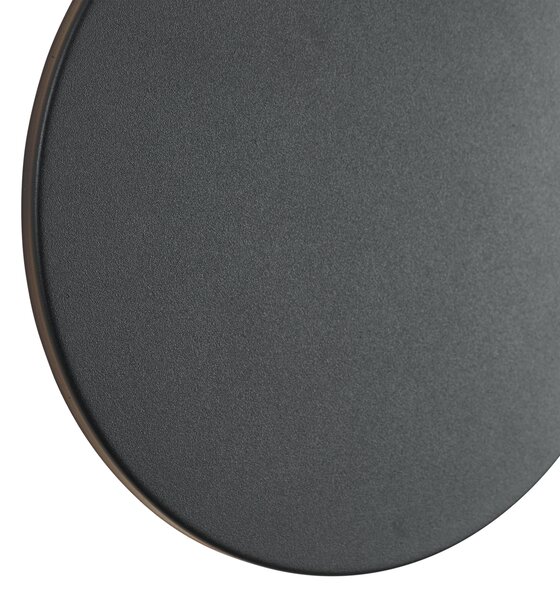 Venkovní nástěnné svítidlo černé vč. LED IP54 - Soleil