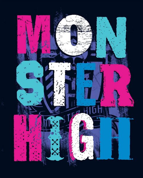 Faro Fleecová deka Monster High 046 FR - 120x150 cm