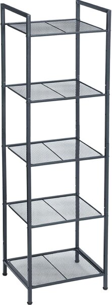 SONGMICS Regál Debra 128 cm černý