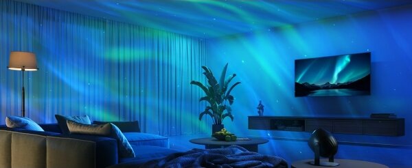 Govee - LED RGBW Galaxy Light Projector Pro Wi-Fi Matter