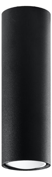 Stropní svítidlo Lagos, 1x černé kovové stínítko, (20 cm)