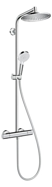 Hansgrohe Crometta S - Showerpipe 240 1jet EcoSmart 9 l/min s termostatem, chrom, HAN-27268000