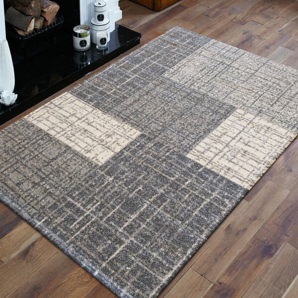 Makro Abra Moderní kusový koberec VISTA 03 šedý Rozměr: 80x150 cm
