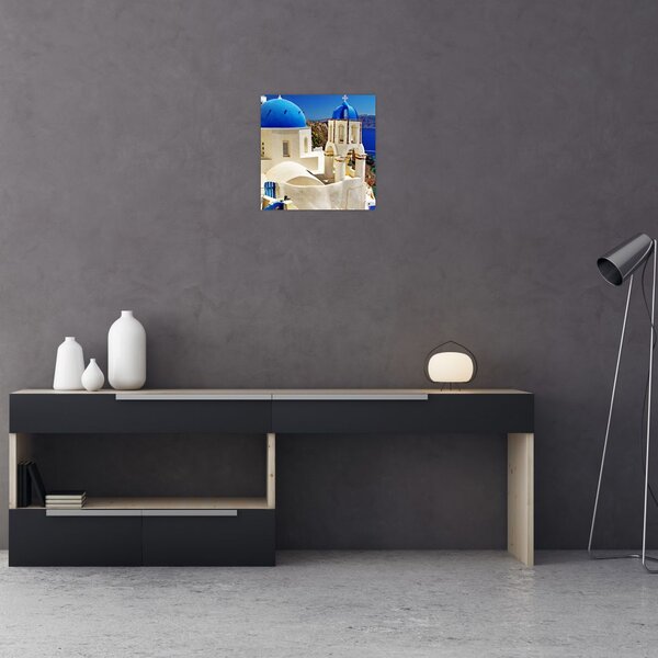 Obraz - Santorini, Řecko (30x30 cm)
