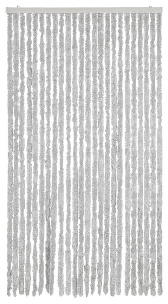 Závěs proti hmyzu šedý 100 x 220 cm žinylka