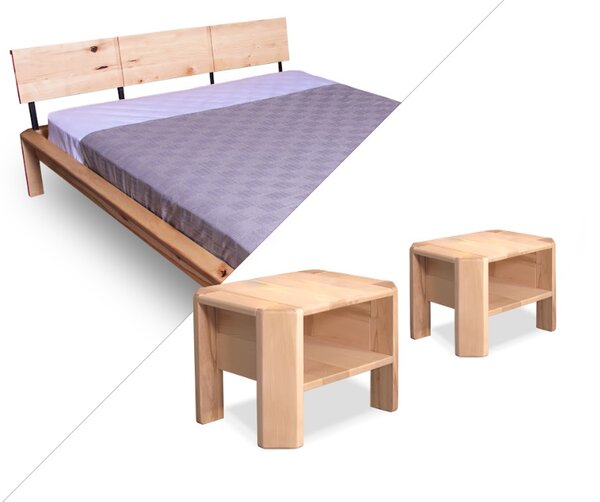 MarLiving Noční stolek LOFT 01 z masivu