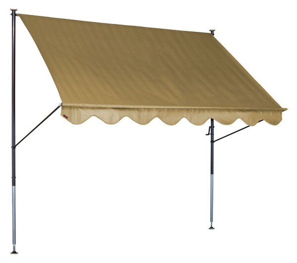 Angerer Upínací markýza Standard Uni s ruční klikou (150 cm, béžová) (100313901016)