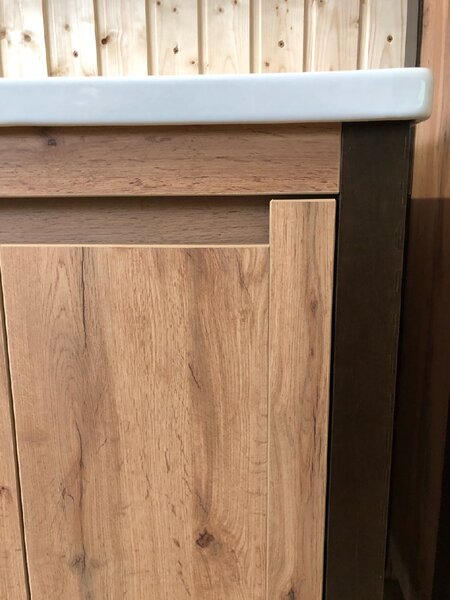 Lavedo Queen 65 Wotan Oak koupelnová skříňka s umyvadlem