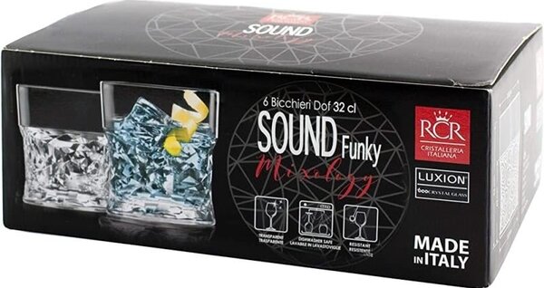 RCR FUNKY SKLENICE 320ML 6 KS