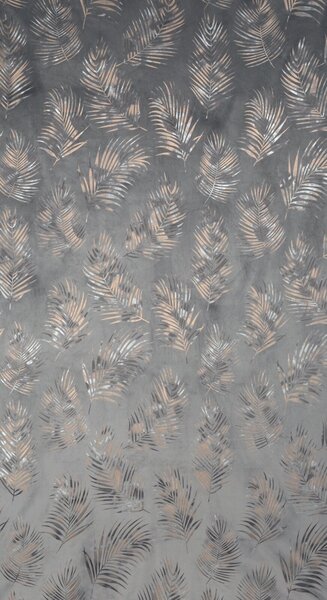 ZATEMŇOVACÍ ZÁVĚS NA KROUŽCÍCH GLORIA2 140X250 CM LISTY