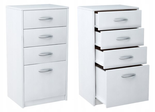 Komoda Meble Bestseller Julia 45 x 35 x 85cm bílá matná