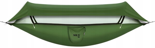 Hamak bez drążka Nils Camp zielony 300 kg 270 x 140