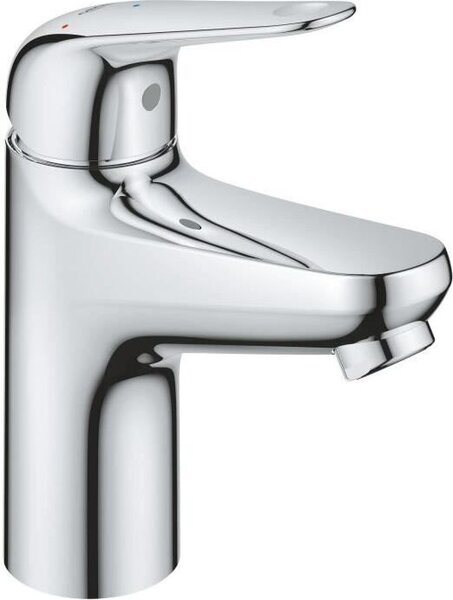 Umyvadlová baterie GROHE Swift, chrom, velikost S, pívod studené vody, úsporná, odtoková souprava Clic Clac