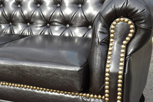 Pohovka Chesterfield Bristol 2M Antik Brown