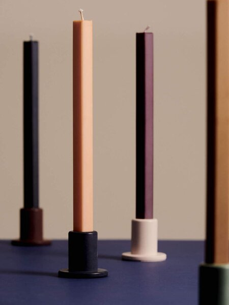HAY Svíčky Square Candle set 4ks, dark