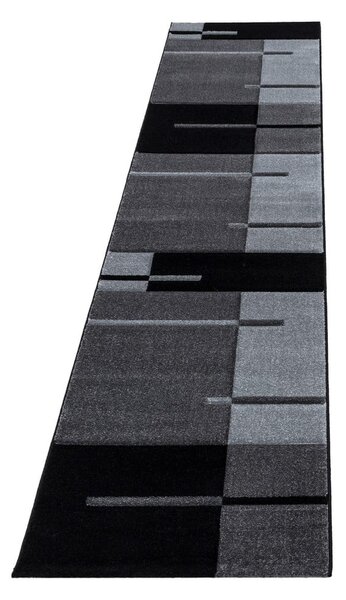 Tmavě šedý běhoun 80x300 cm Hawaii – Ayyildiz Carpets