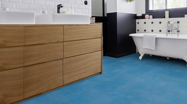 GERFLOR Nerok Brooklyn blue GERNK55 GERNK70 2249 Role | Šíře role 2 m | Nášlap. vrstva 0,55 mm - 2 bm