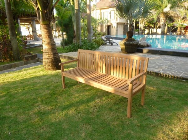 Kingsbury zahradní lavice teak 150 cm