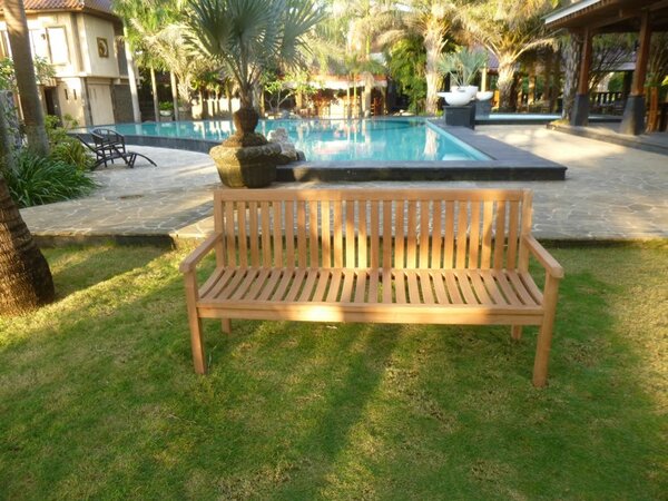 Kingsbury zahradní lavice teak 150 cm