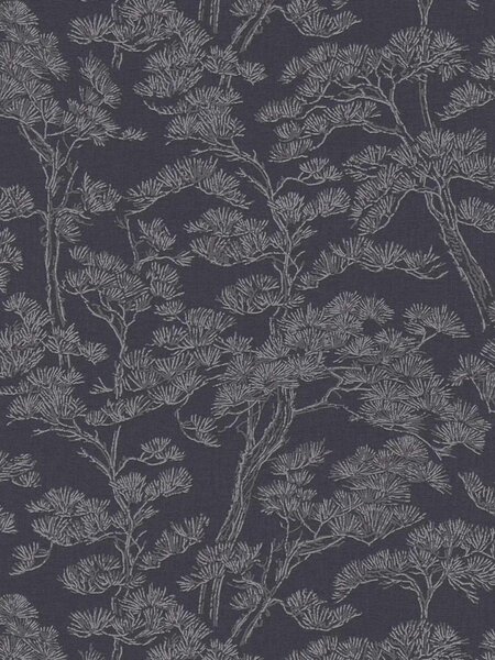 A.S. Création | Vliesová tapeta na zeď Vibes & Styles 79001-1 | 0,53 x 10,05 m | modrá, šedá