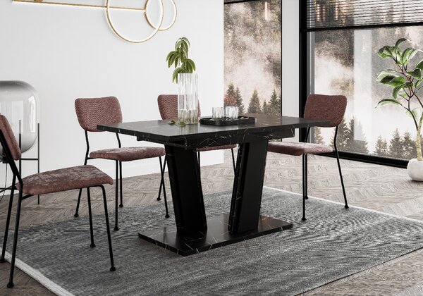 Prospero Rozkládací jídelní stůl MUSS 160 Kombinace barev: MUSS 160 table black wotan