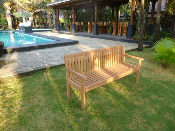 Kingsbury zahradní lavice teak 150 cm