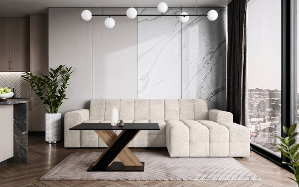 Prospero Konfereční stolek TOXX Kombinace barev: TOXX coffee table royal marble black