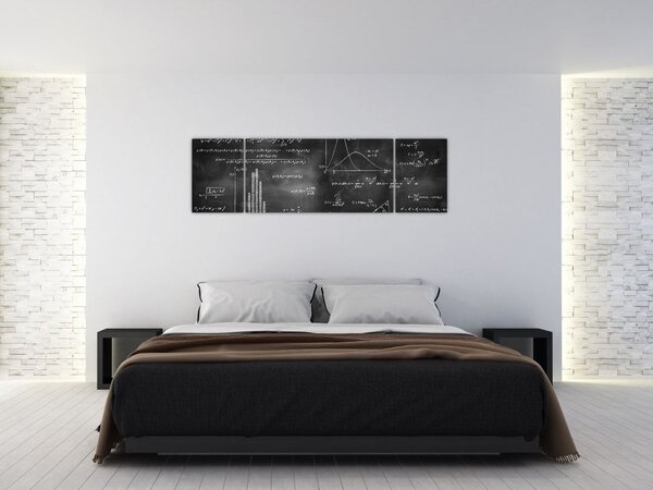 Obraz - Láska k číslům (170x50 cm)
