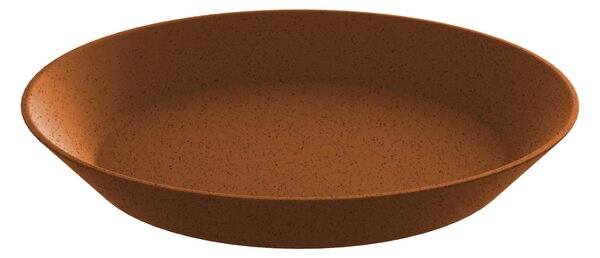 Polévkový talíř 24 cm Connect hnědý/rezavý Organic KOZIOL (barva-organic hnědá/rezavá)